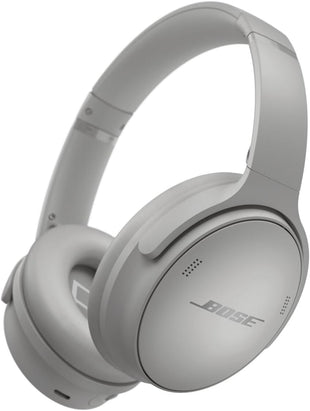 Bose QuietComfort Headphones - Wireless Bluetooth Headphones, Active Over Ear Noise Cancelling and Mic, USB-C Charging, Deep Bass, Up to 24 Hours of Playtime, Moonlight Grey - Limited Edition Color