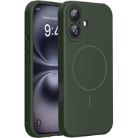 Magnetic for iPhone 17 Pro Max Case, Compatible with MagSafe, Integrated Silicone Camera Control Cover, 3.0mm Thicken Shockproof Drop Protection Phone Case for 17 ProMax, Orange