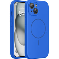 Magnetic for iPhone 17 Pro Max Case, Compatible with MagSafe, Integrated Silicone Camera Control Cover, 3.0mm Thicken Shockproof Drop Protection Phone Case for 17 ProMax, Orange