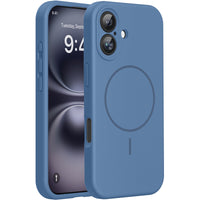 Magnetic for iPhone 17 Pro Max Case, Compatible with MagSafe, Integrated Silicone Camera Control Cover, 3.0mm Thicken Shockproof Drop Protection Phone Case for 17 ProMax, Orange