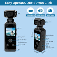 850L Waterproof Action Camera