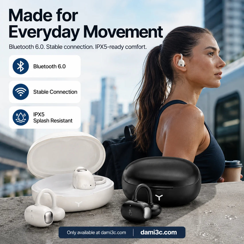 H22 AI Translation Open-Ear Earbud