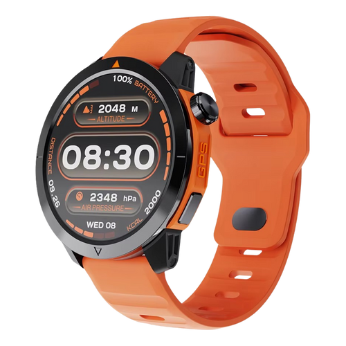 MG03 Health and Fitness GPS Smartwatch, AMOLED Display, Up to 12 Days of Battery